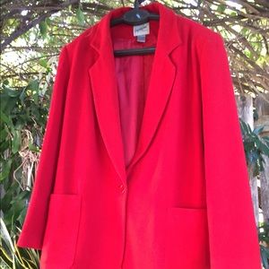 Women’s Red Blazer